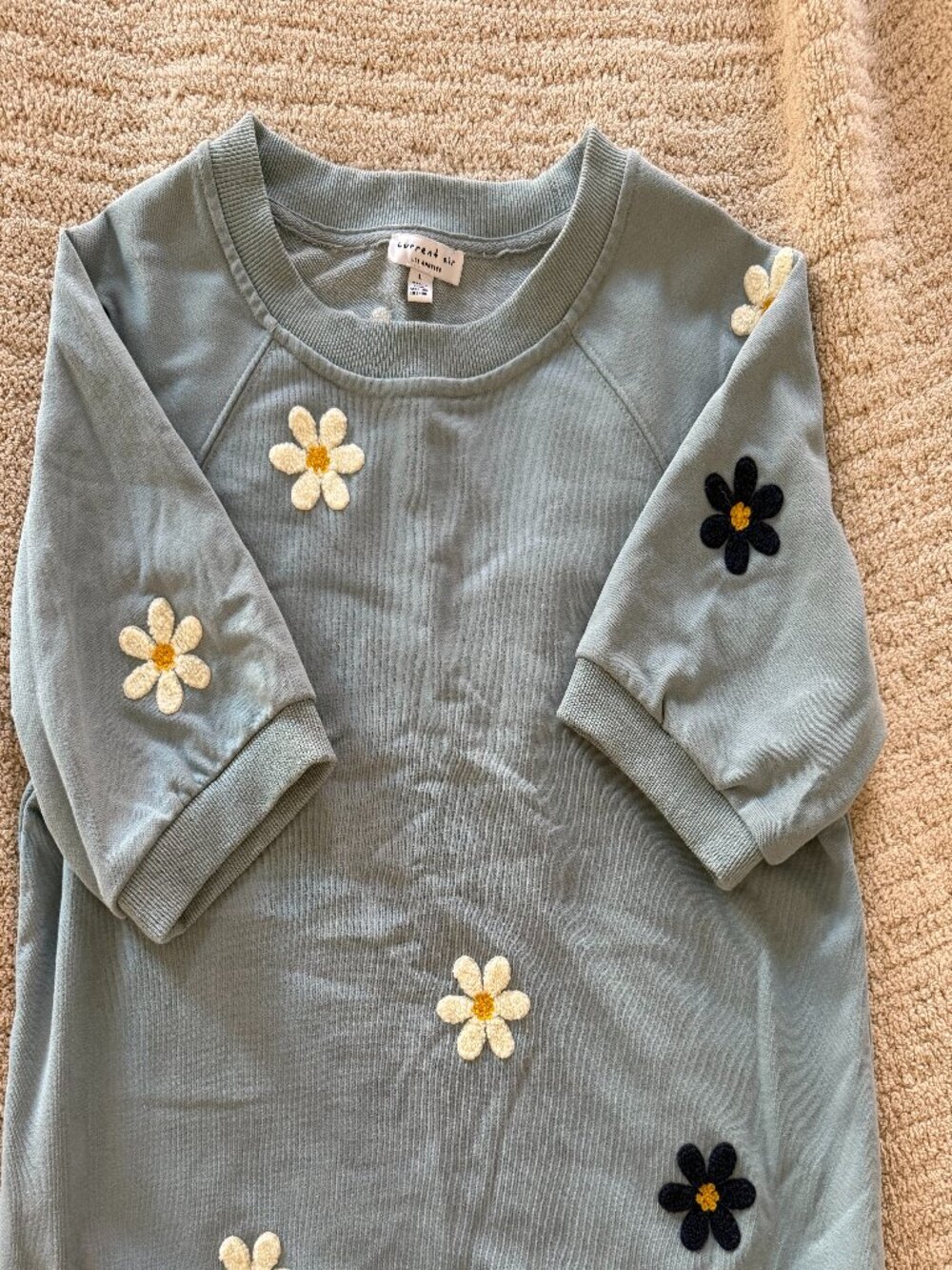 Current Air Los Angeles Daisy Short Sleeve Top